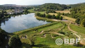 Travaux de restauration hydromorphologique de la dérivation de la Sainte-Eugénie au niveau de l’étang communal de Varzy (58) 2024